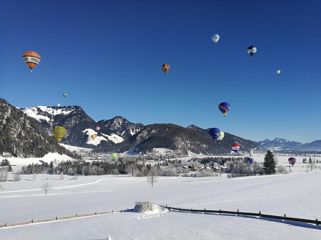 Chalet Glockenhof Walchsee Bagian luar foto