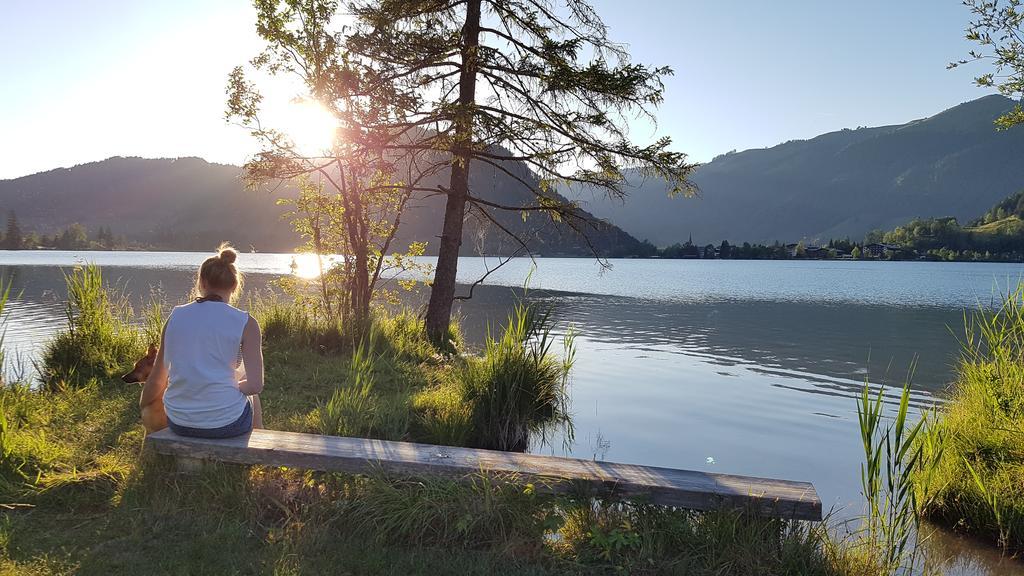 Chalet Glockenhof Walchsee Bagian luar foto